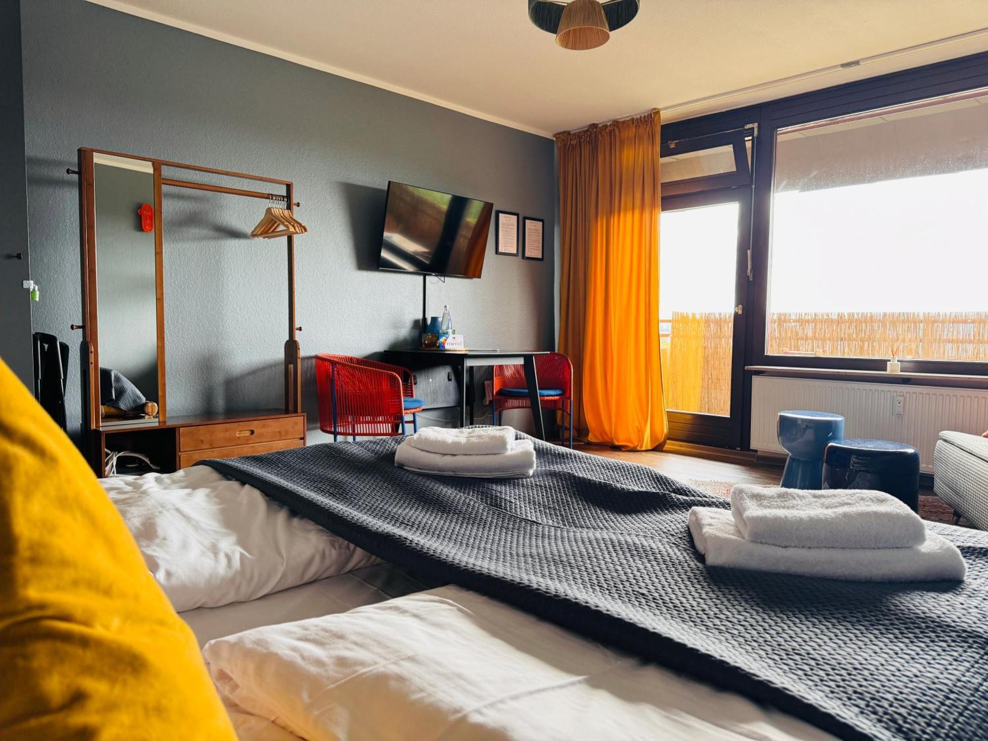 Klassen Stay - Design Studio In 11 Etage - Tolle Aussicht - Sauna, Pool - Netflix Lahnstein Exterior foto
